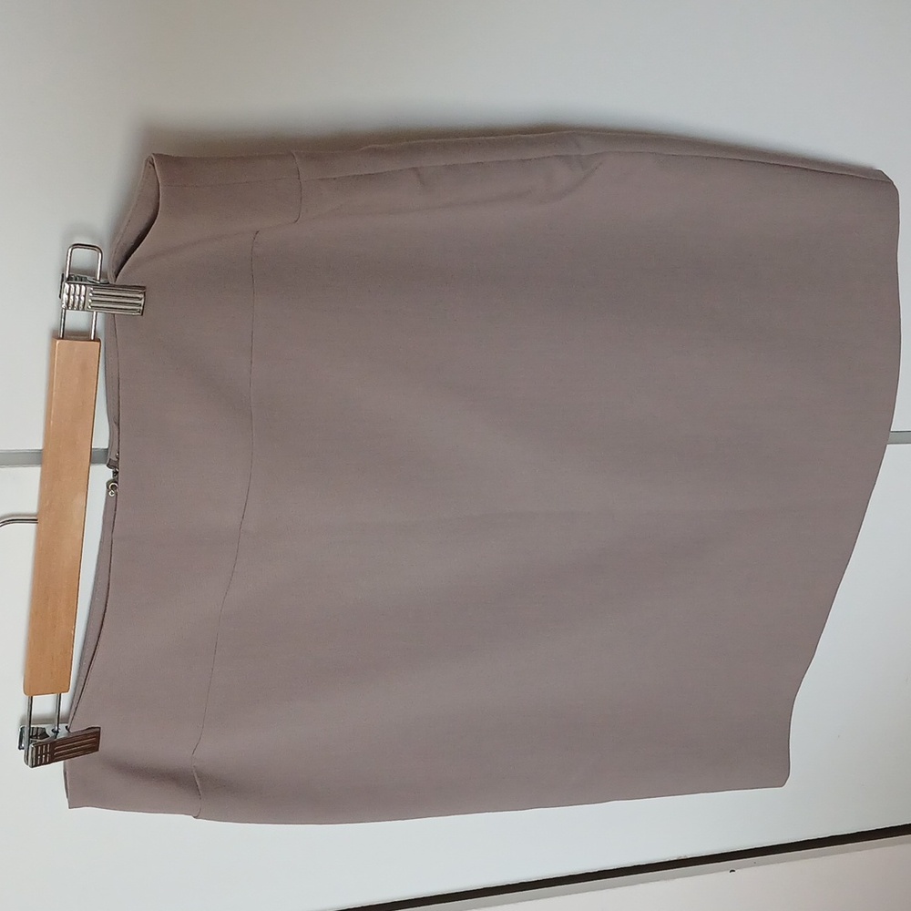 Alfani Tan Pencil Skirt Knee-Length Workwear